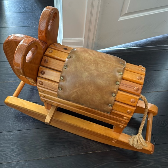Pine rocker baby - Picture 1 of 3